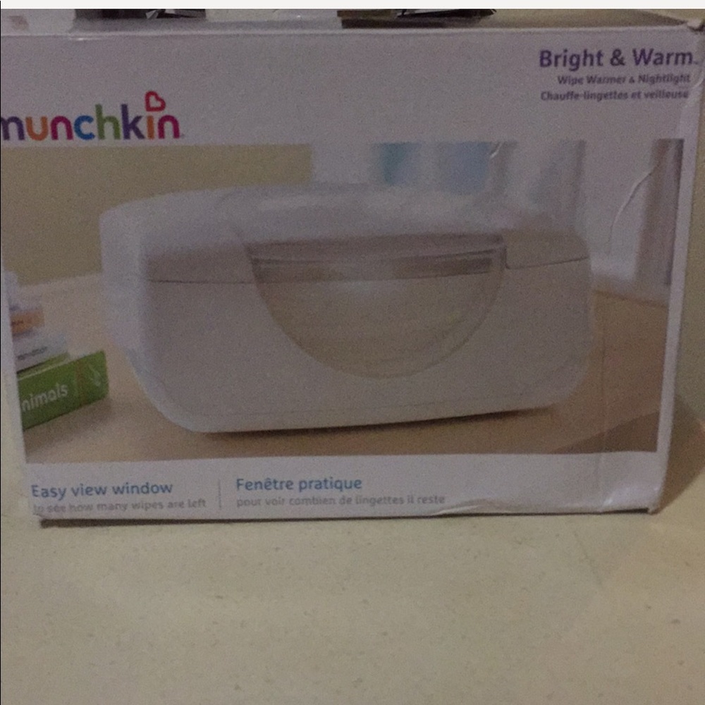 Munchkin wipe warmer and night light